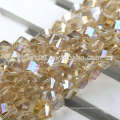 6mm Twist Crystal Beads,colorful crystal beads